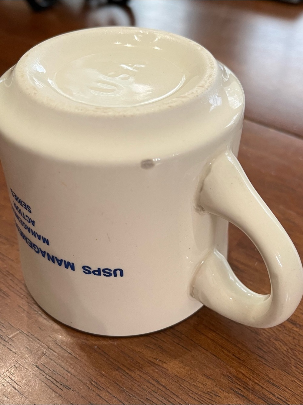 Vintage United States Postal Service White U.S. Mail Ceramic Coffee Mug - Picture 4 of 4